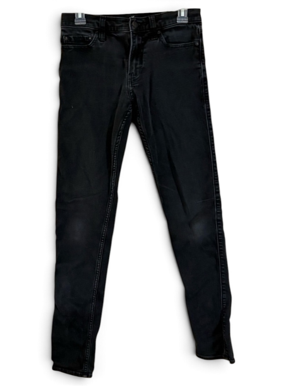 Hollister Women's Dark Black Skinny Jeans